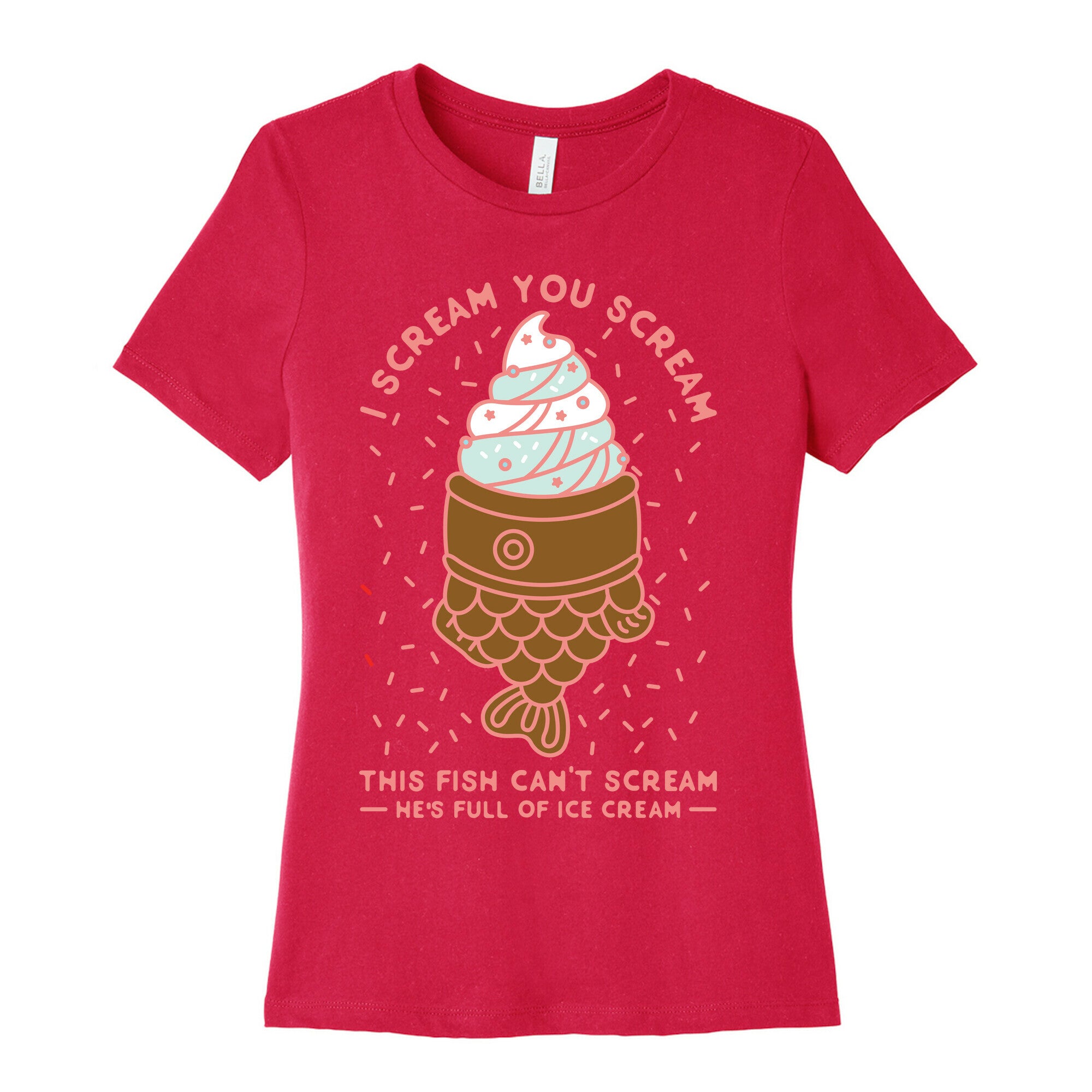 I Scream You Scream Women's Cotton Tee